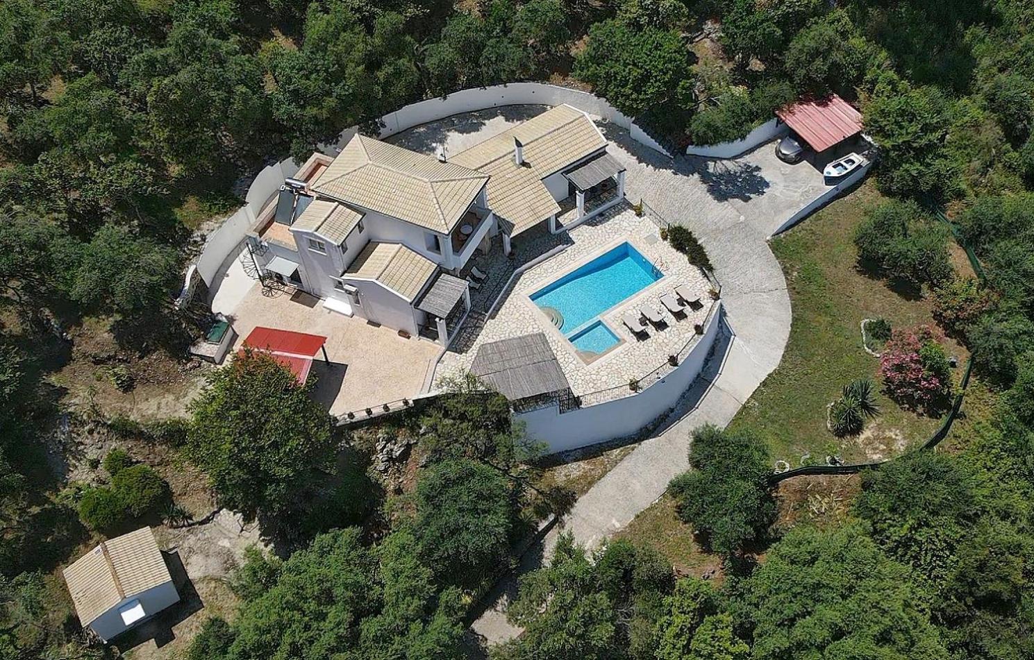 Villa Boukari Chlomos ภายนอก รูปภาพ